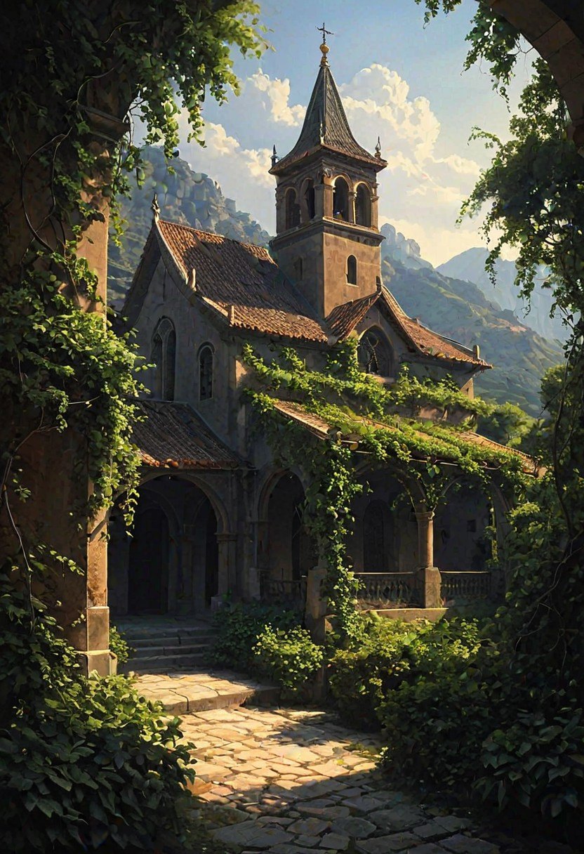 Foto de uma igreja